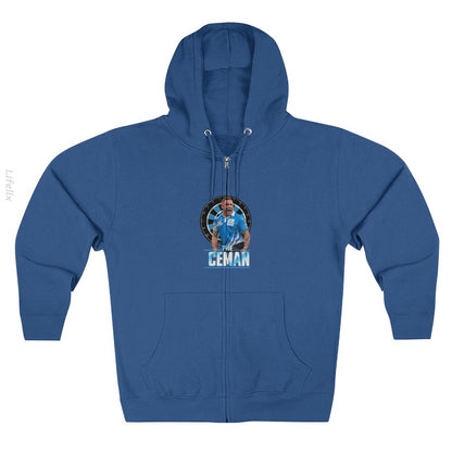 Wales The Iceman Darts PDC 2022 Zip Hoodies By @Breez