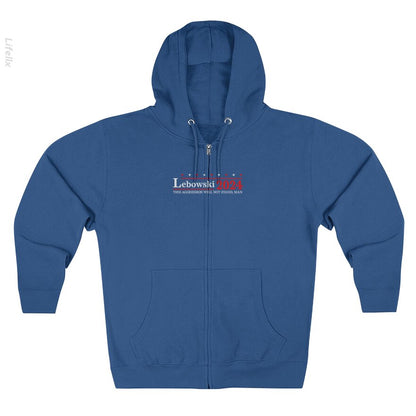 Lebowski 24 For President 2024 Zip Hoodie By @Silviaro