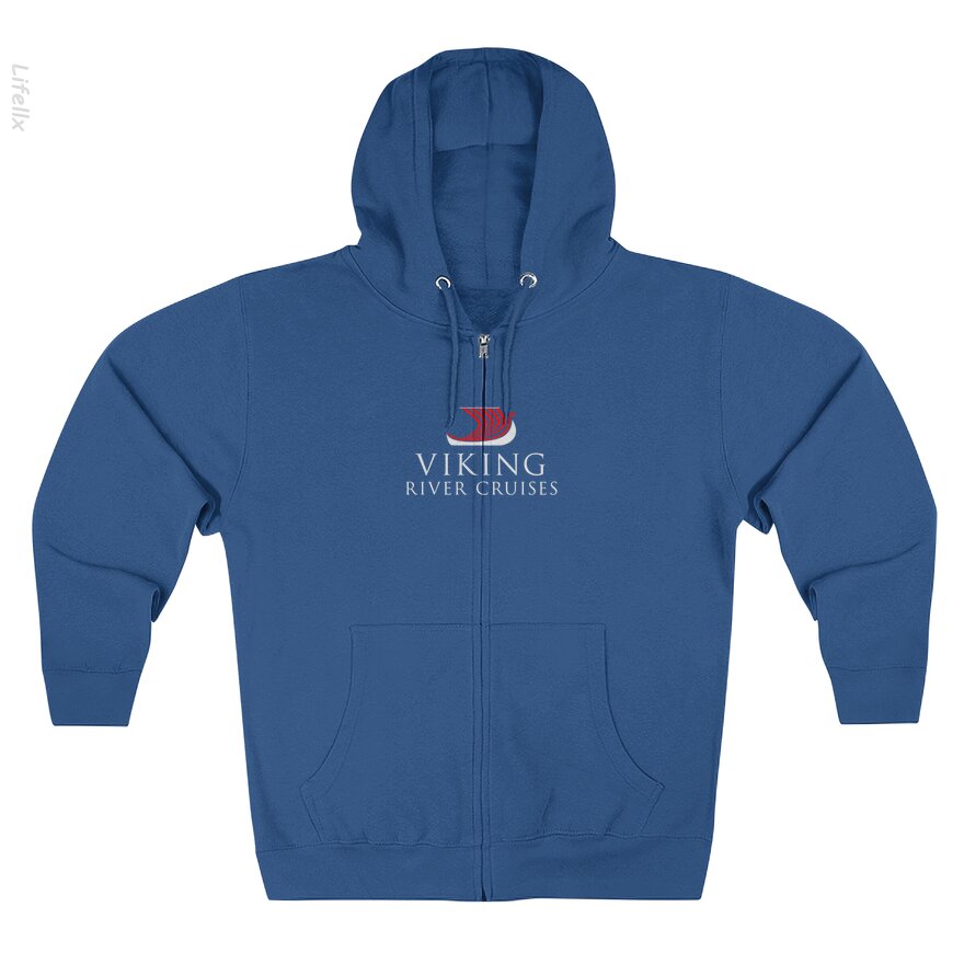 Luxury Cruises - Viking River Zip Hoodies By @Silviaro