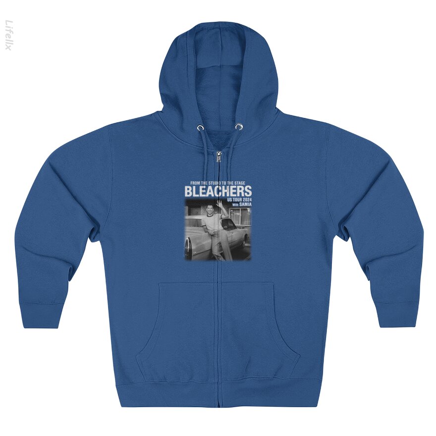 Bleachers Concert Tour 2024 Zip Hoodies By @Silviaro