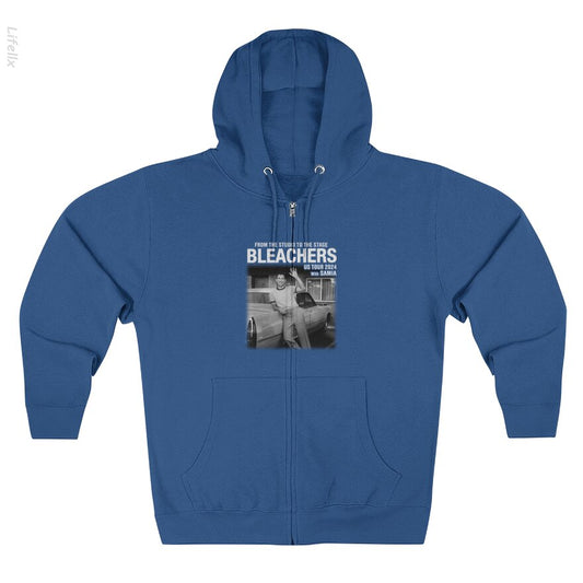 Bleachers Concert Tour 2024 Hoodies met rits door @Silviaro