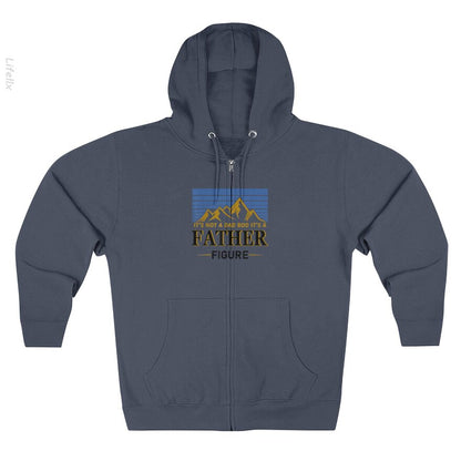 It's not a dad bod it's a Father Figure Zip Hoodies By @Brechtje2003