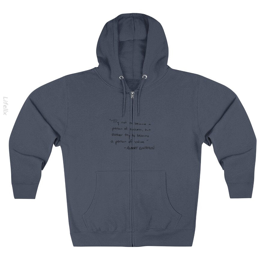 Einstein-cita Hoodies met rits door @Silviaro