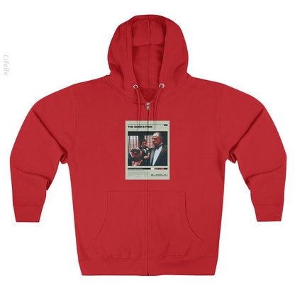 The Godfather Movie Zip Hoodie By @Pedro.Flowe