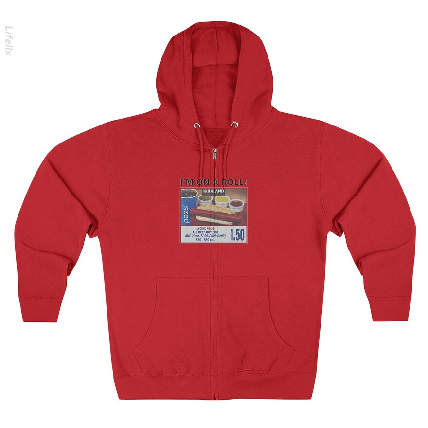 Hot Dog Kirkland de Costco Sudaderas con cremallera por @Breez