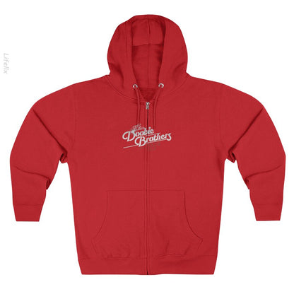 The Doobie Brothers 2024 Tour Hoodies met rits door @Silviaro