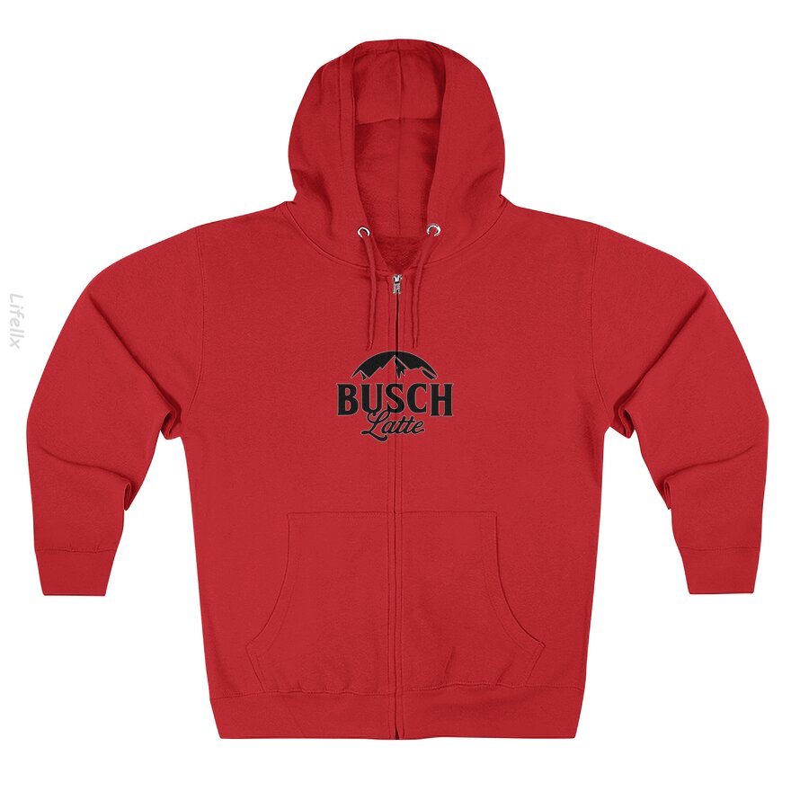 Busch Latte Socks Zip Hoodies By @Breez