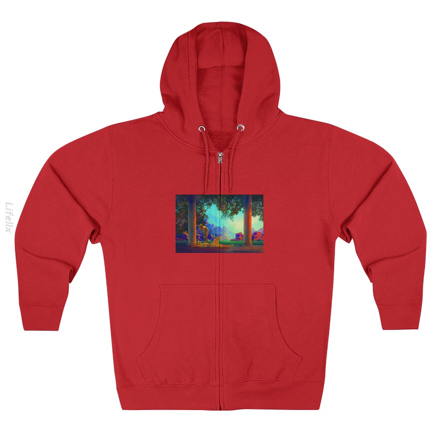 Surrealistisch Psychedelisch 1920s Hoodie met rits door @Silviaro