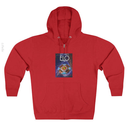 Jeff Lynne's ELO Over and Out Final Tour 2024 Zip Hoodies By @Silviaro