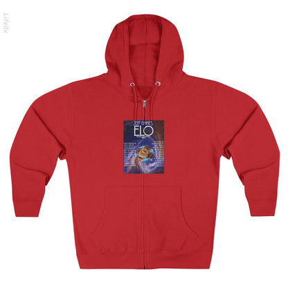 Jeff Lynne's ELO Tour 2024 Date Zip Hoodies By @Silviaro