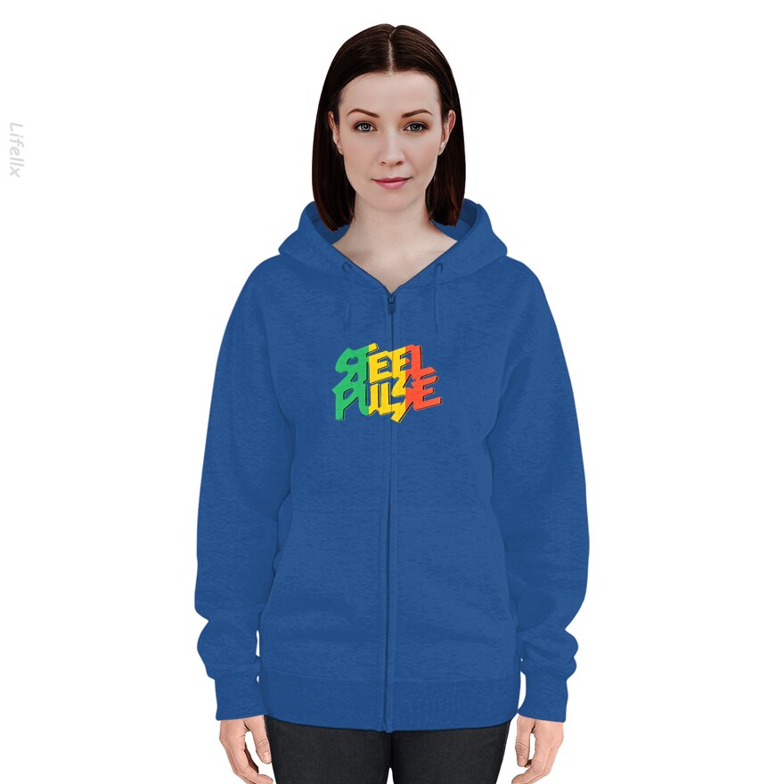 Steel Pulse Hoodie met rits door @Silviaro