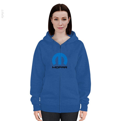 Mopar Logo Zip Hoodies By @Silviaro