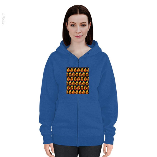 Cadeau van Koningin Bee Beyoncé Hoodies met rits door @Silviaro