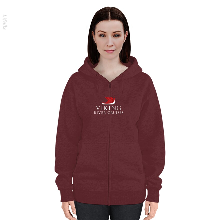 Luxecruises - Vikingrivier Hoodies met rits door @Silviaro