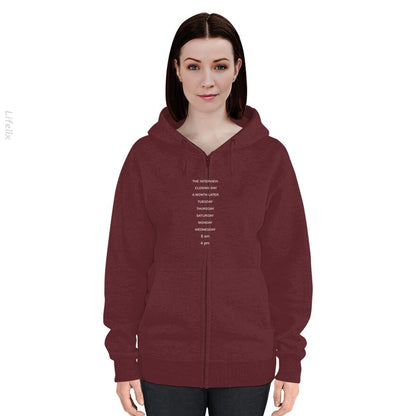 The Shining Title Cards Classic Zip Hoodie By @Silviaro