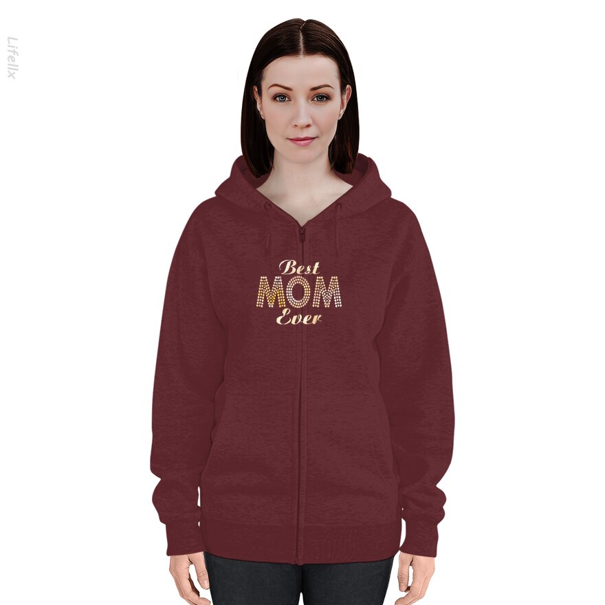 Beste cadeau ooit voor mama Hoodies met rits door @Julsch