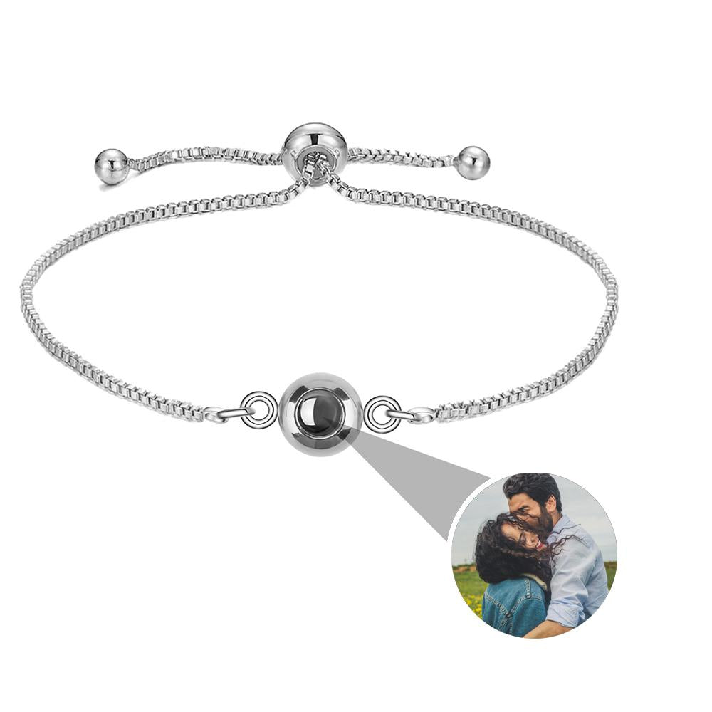 Individuelle Projektion Foto Armband, personalisierte Memorial Picture Schmuck