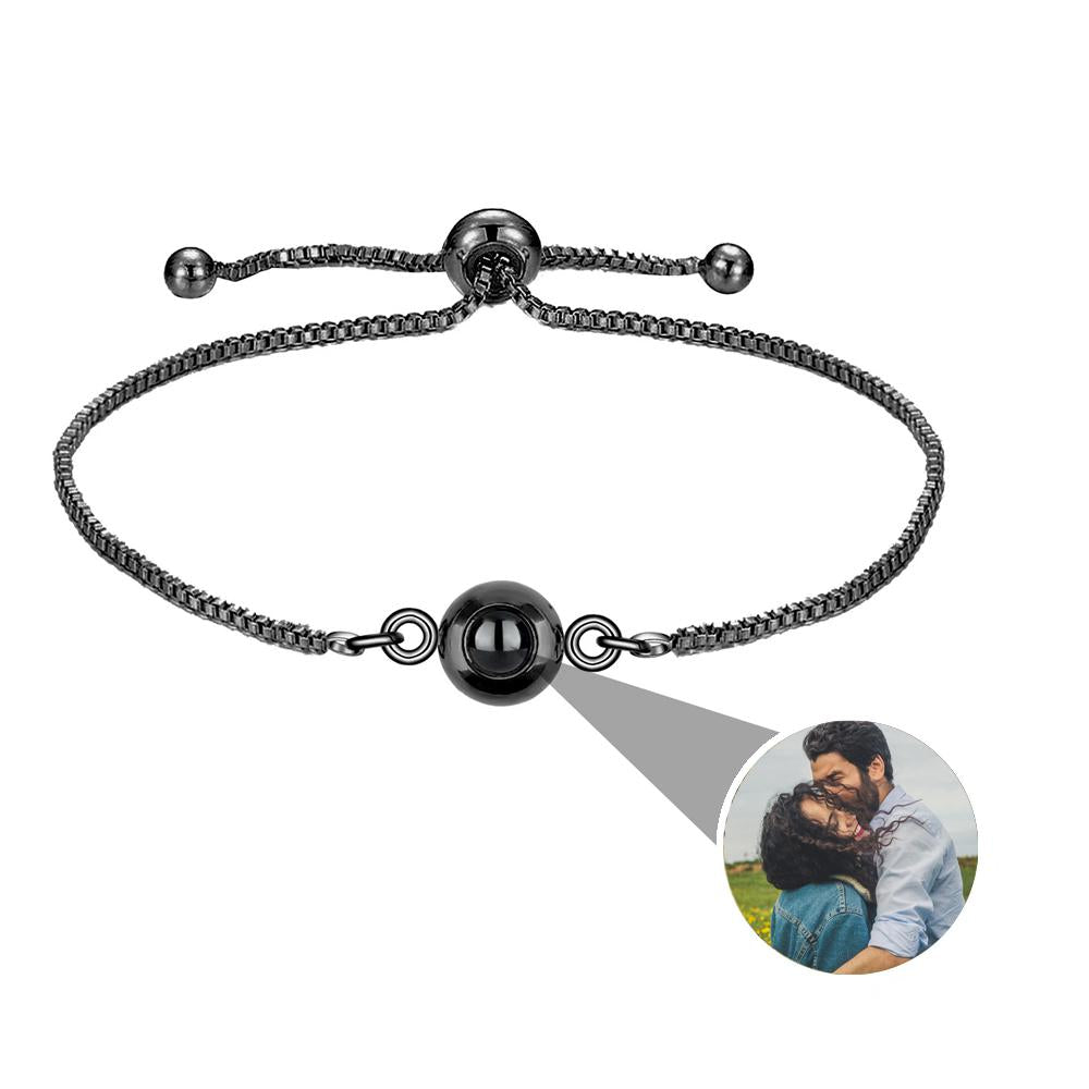 Individuelle Projektion Foto Armband, personalisierte Memorial Picture Schmuck